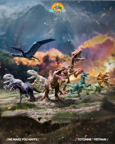 ĐỒ CHƠI HỘP MÙ LẮP RÁP JURASSIC WORLD TERRAVENTURE TS03