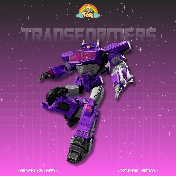 ĐỒ CHƠI LẮP RÁP MÔ HÌNH TRANSFORMERS ONE SHOCKWAVE BLOKEES