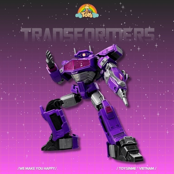ĐỒ CHƠI LẮP RÁP MÔ HÌNH TRANSFORMERS ONE SHOCKWAVE BLOKEES