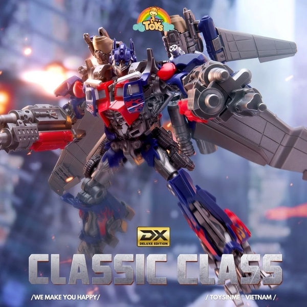 ĐỒ CHƠI MÔ HÌNH LẮP RÁP JET WING OPTIMUS PRIME - TRANSFORMERS DX CLASSIC CLASS