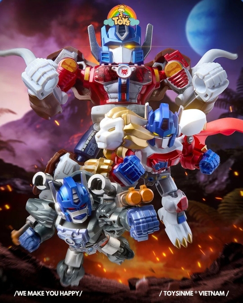 ĐỒ CHƠI MÔ HÌNH LẮP RÁP BLOKEES TRANSFORMERS DEFENDER - 07 POWER OF THE BEAST