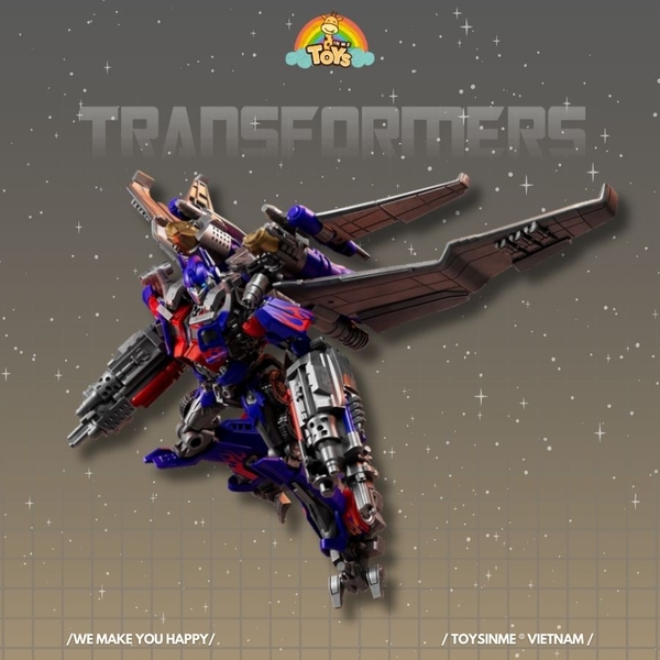 ĐỒ CHƠI MÔ HÌNH LẮP RÁP JET WING OPTIMUS PRIME - TRANSFORMERS DX CLASSIC CLASS