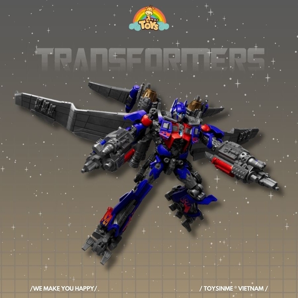 ĐỒ CHƠI MÔ HÌNH LẮP RÁP JET WING OPTIMUS PRIME - TRANSFORMERS DX CLASSIC CLASS