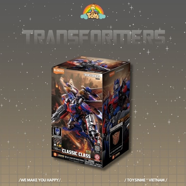 ĐỒ CHƠI MÔ HÌNH LẮP RÁP JET WING OPTIMUS PRIME - TRANSFORMERS DX CLASSIC CLASS