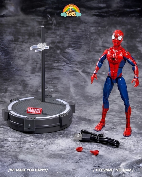 ĐỒ CHƠI MÔ HÌNH ZD TOYS MARVEL - CLASSICAL SPIDERMAN ( CÓ ĐÈN )