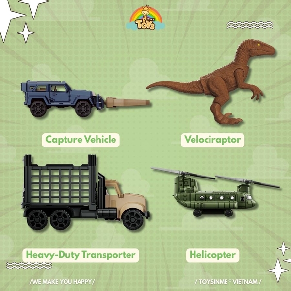 ĐỒ CHƠI HỘP MÙ KHỦNG LONG JURASSIC WORLD TERRAVENTURE TS 01 DINOSAUR CAPTURE OPERATION | BLOKEES