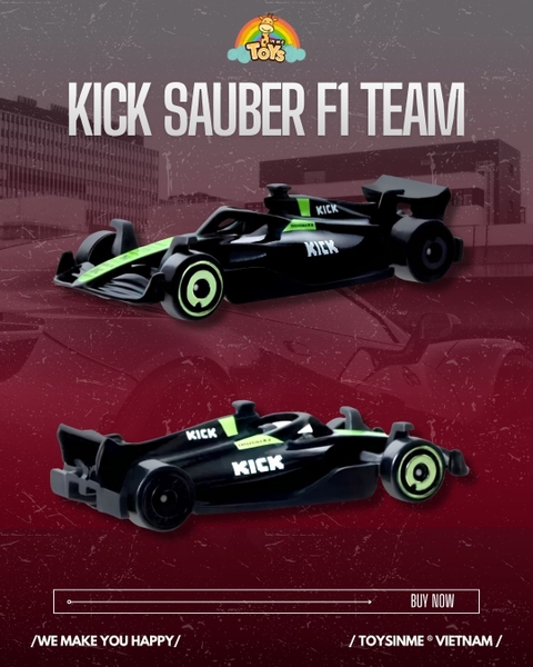 ĐỒ CHƠI XE MÔ HÌNH HOT WHEELS KICK SAUBER F1