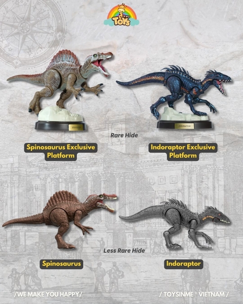 ĐỒ CHƠI HỘP MÙ LẮP RÁP JURASSIC WORLD TERRAVENTURE TS03
