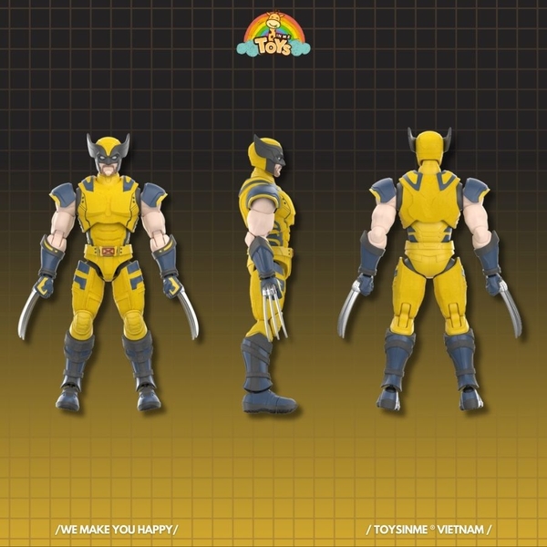 ĐỒ CHƠI MÔ HÌNH NHÂN VẬT MARVEL DEADPOOL & WOLVERINE CHAMPION CLASS 04