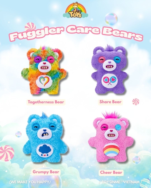 FUGGLER CARE BEARS FUGG 9 INCH
