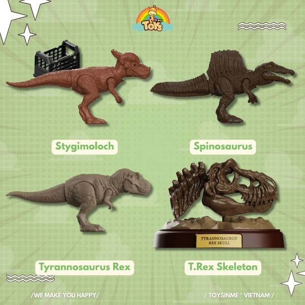 ĐỒ CHƠI HỘP MÙ KHỦNG LONG JURASSIC WORLD TERRAVENTURE TS 01 DINOSAUR CAPTURE OPERATION | BLOKEES