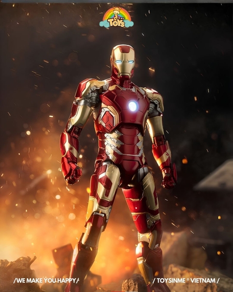 ĐỒ CHƠI MÔ HÌNH ZD TOYS MARVEL - IRON MAN MK43
