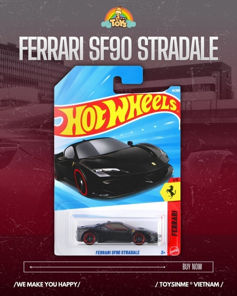 ĐỒ CHƠI XE MÔ HÌNH HOT WHEELS FERRARI SF90 STRADALE