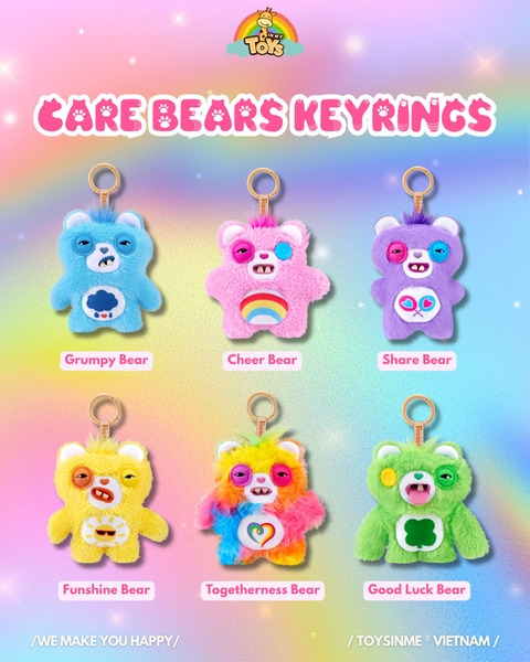 FUGGLER CARE BEAR KEYRINGS BLINDBOX