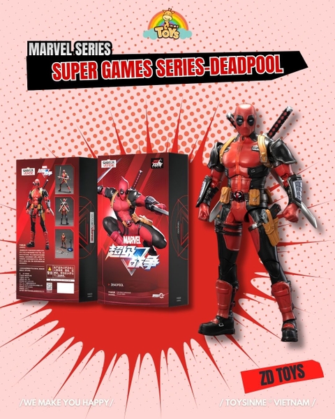 ĐỒ CHƠI MÔ HÌNH MARVEL - SUPPER GAME SERIES - DEADPOOL