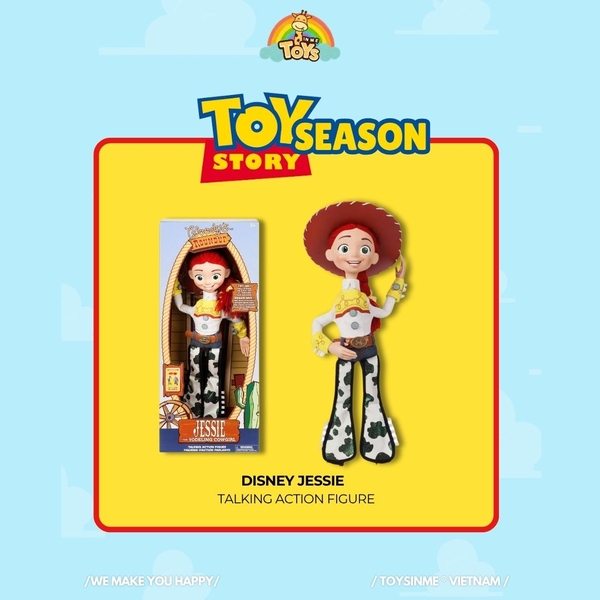 MÔ HÌNH JESSIE TOYSTORY INTERACTIVE TALKING ACTION FIGURE