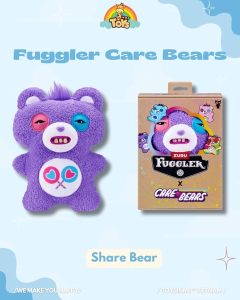 FUGGLER CARE BEARS FUGG 9 INCH