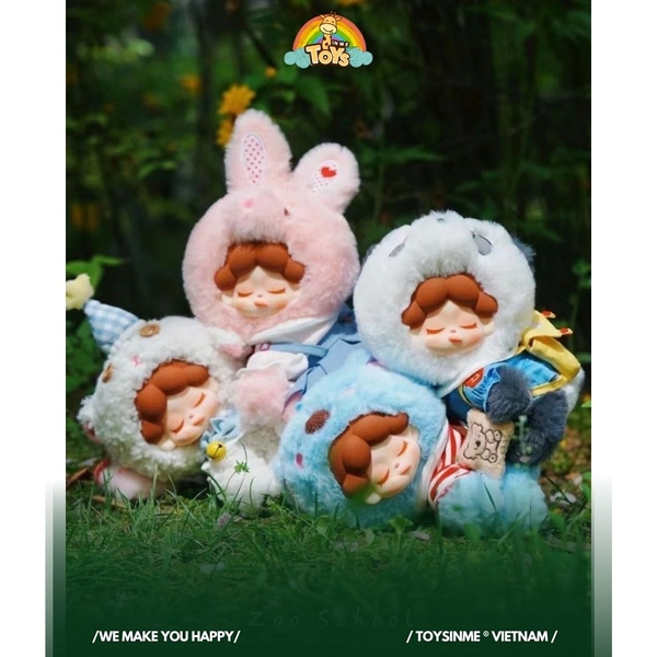 ĐỒ CHƠI HỘP MÙ MÓC KHÓA WENDY ZOO SCHOOL SERIES PLUSH DOLL