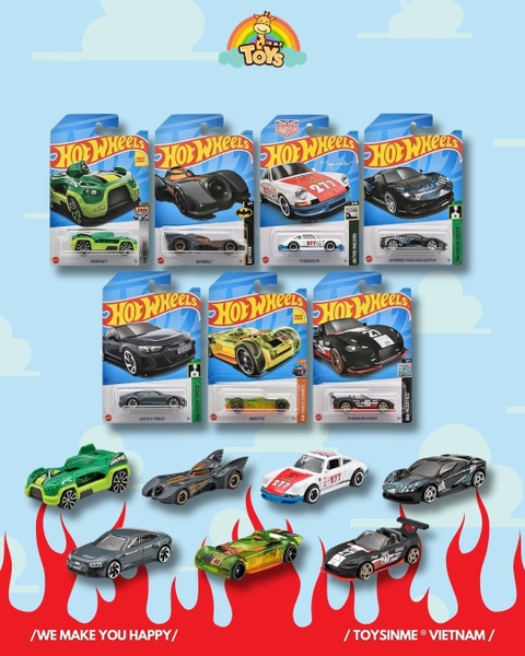 ĐỒ CHƠI MÔ HÌNH XE HOT WHEELS - GIAO MẪU NGẪU NHIÊN ĐỒNG GIÁ 49K