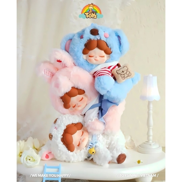 ĐỒ CHƠI HỘP MÙ MÓC KHÓA WENDY ZOO SCHOOL SERIES PLUSH DOLL