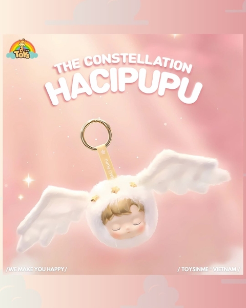 ĐỒ CHƠI MÓC KHÓA HACIPUPU 12 CUNG HOÀNG ĐẠO -  THE CONSTELLATION SERIES VINYL PLUSH