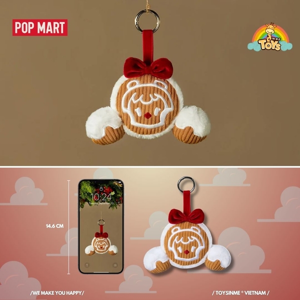 MÓC KHÓA BÔNG SKULLPANDA CHRISTMAS - SKULLPANDA TELL ME WHAT YOU WANT SERIES PLUSH PENDANT