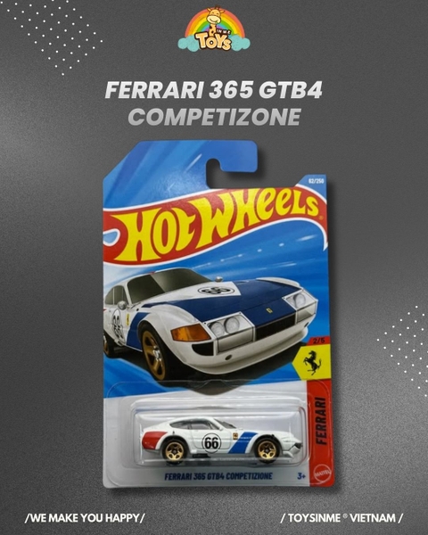 ĐỒ CHƠI XE MÔ HÌNH HOT WHEELS FERRARI 365 GTB4