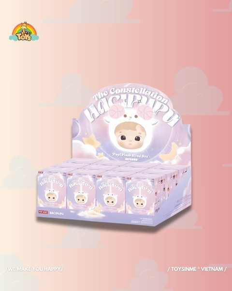 ĐỒ CHƠI MÓC KHÓA HACIPUPU 12 CUNG HOÀNG ĐẠO -  THE CONSTELLATION SERIES VINYL PLUSH