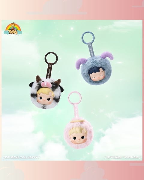 ĐỒ CHƠI MÓC KHÓA HACIPUPU 12 CUNG HOÀNG ĐẠO -  THE CONSTELLATION SERIES VINYL PLUSH