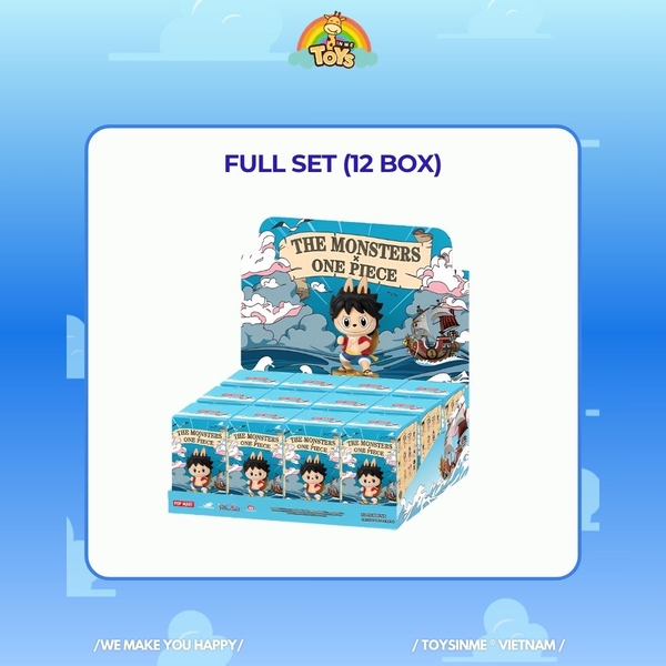 ĐỒ CHƠI MÔ HÌNH LABUBU THE MONSTERS X ONE PIECE SERIES FIGURES