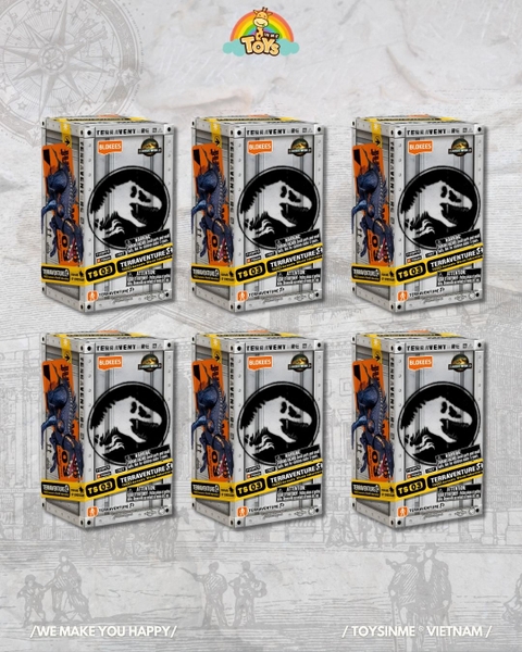 ĐỒ CHƠI HỘP MÙ LẮP RÁP JURASSIC WORLD TERRAVENTURE TS03