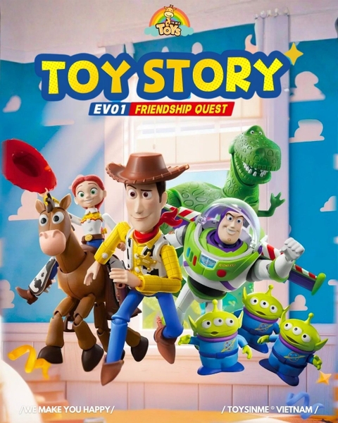 ĐỒ CHƠI HỘP MÙ LẮP RÁP  TOYSTORY ELITE EVO01