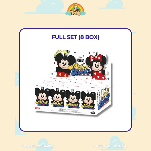 ĐỒ CHƠI MÓC KHÓA MICKEY FAMILY CUTE TOGETHER KEYCHAIN SERIES FIGURES