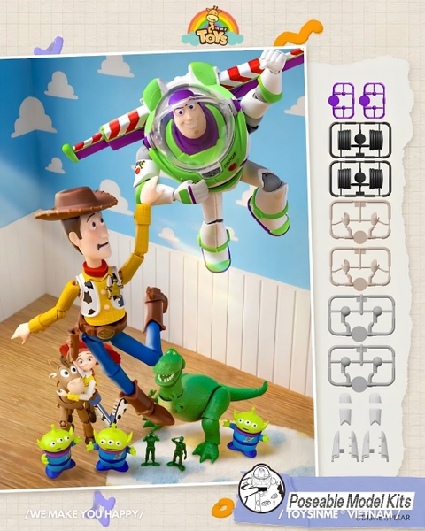 ĐỒ CHƠI HỘP MÙ LẮP RÁP  TOYSTORY ELITE EVO01