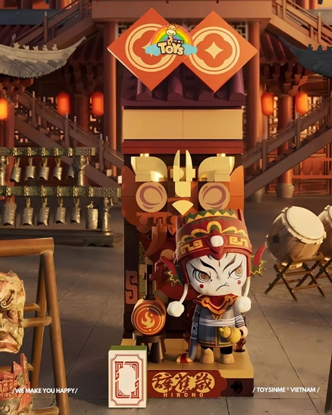 ĐỒ CHƠI LẮP RÁP MÔ HÌNH TẾT BLOCKS - WEALTHY SNAKE’S NEW YEAR CELEBRATION