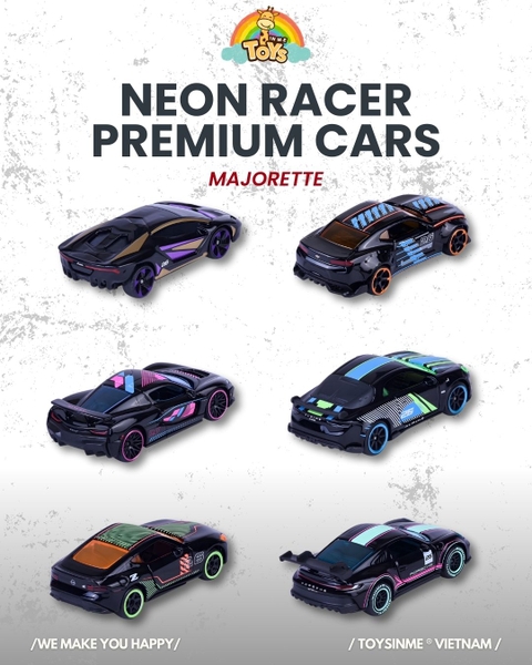 ĐỒ CHƠI XE MÔ HÌNH MAJORETTE NEON RACER PREMIUM CARS