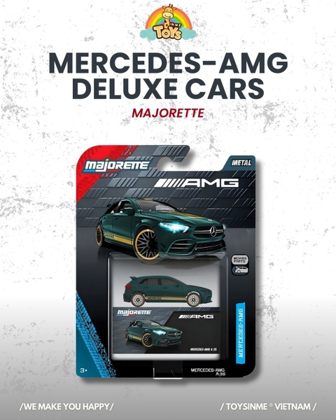 ĐỒ CHƠI XE MÔ HÌNH MAJORETTE MERCEDES - AMG DELUXE CARS