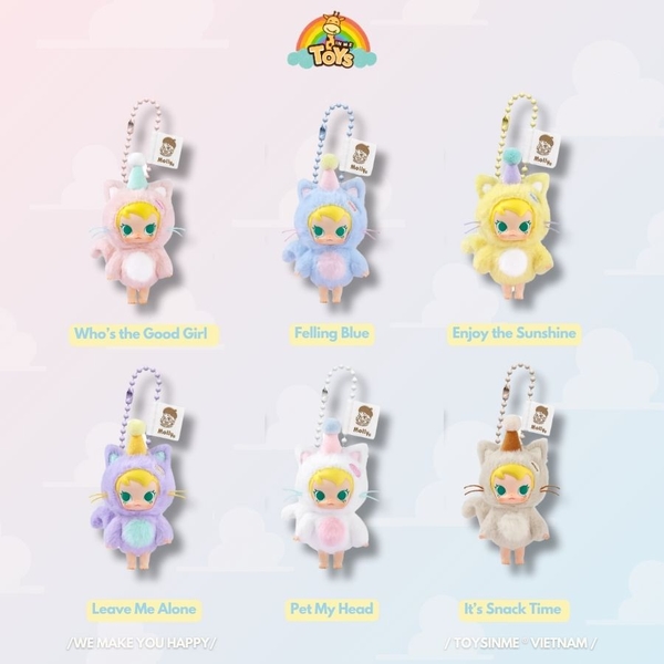 ĐỒ CHƠI HỘP MÙ BABY MOLLY POCKET FRIENDS SERIES-VINYL PLUSH PENDANT BLIND BOX