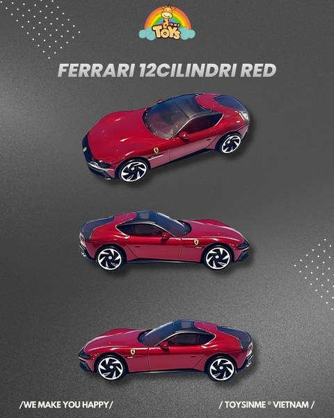 ĐỒ CHƠI XE MÔ HÌNH HOT WHEELS FERRARI 12CILINDRI
