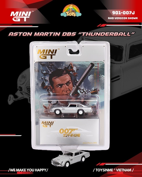 XE MÔ HÌNH MINIGT 1:64- ASTON MASTIN DB5 