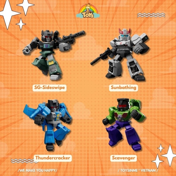 ĐỒ CHƠI MÔ HÌNH LẮP RÁP BLOKEES TRANSFORMERS DEFENDER - 01 GALAXY SHINING