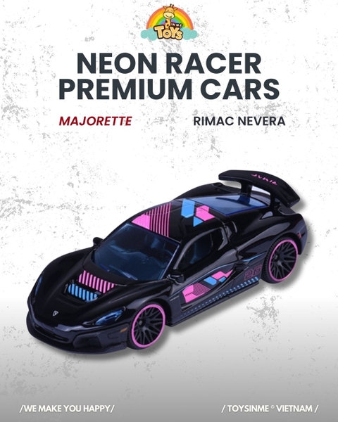 ĐỒ CHƠI XE MÔ HÌNH MAJORETTE NEON RACER PREMIUM CARS