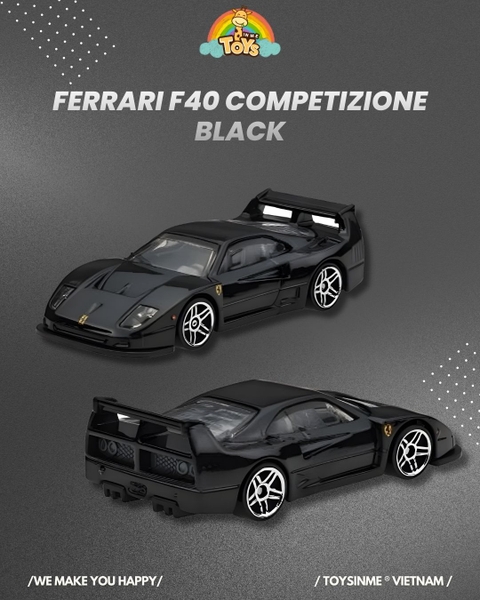 ĐỒ CHƠI XE MÔ HÌNH HOT WHEELS FERRARI F40 COMPETIZIONE