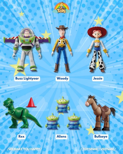 ĐỒ CHƠI HỘP MÙ LẮP RÁP  TOYSTORY ELITE EVO01