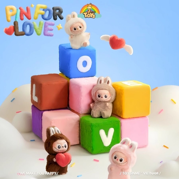 MÔ HÌNH BLINDBOX LABUBU V4 THE MONSTER PIN FOR LOVE SERIES