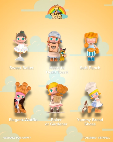 ĐỒ CHƠI MÔ HÌNH MOLLY CARB LOVER BAKING SERIES