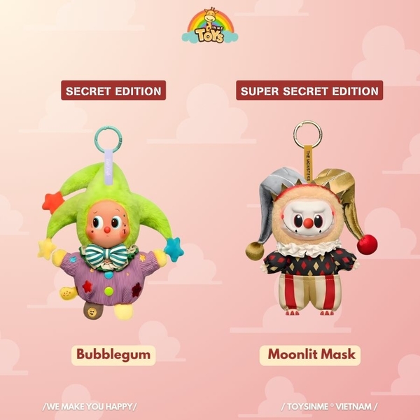 ĐỒ CHƠI MÔ HÌNH WHY SO SERIOUS SERIES-VINYL PLUSH PENDANT BLIND BOX