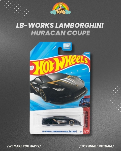 ĐỒ CHƠI XE MÔ HÌNH HOT WHEELS LAMBORGHINI HURACAN COUPÉ