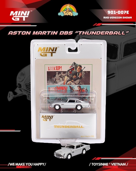 XE MÔ HÌNH MINIGT 1:64- ASTON MASTIN DB5 