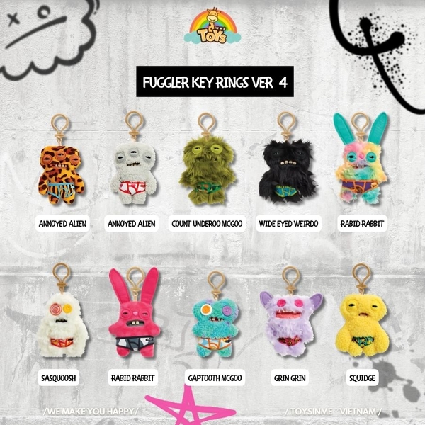 FUGGLER KEYRING SERIES 4